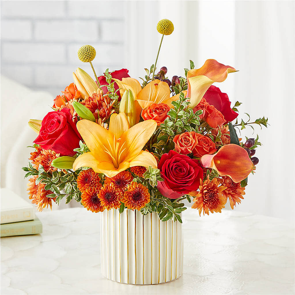 Scarlet Skies Bouquet –  The Flower Basket, Hickory NC