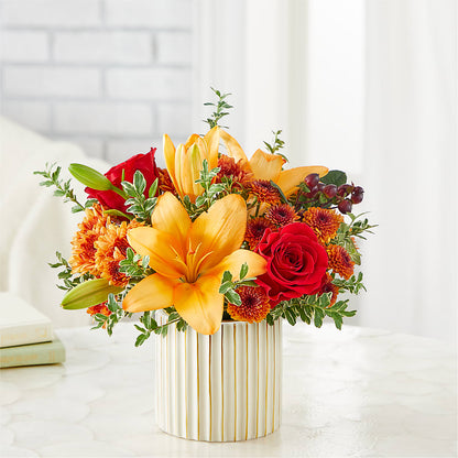 Scarlet Skies Bouquet –  The Flower Basket, Hickory NC