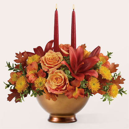 Harvest Table Centerpiece –  The Flower Basket, Hickory NC