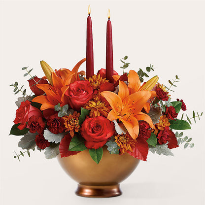 Fruits of Fall Centerpiece –  The Flower Basket, Hickory NC