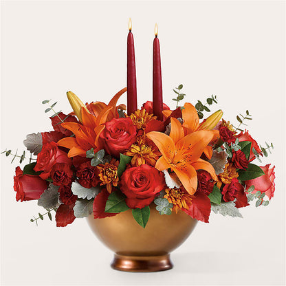 Fruits of Fall Centerpiece –  The Flower Basket, Hickory NC