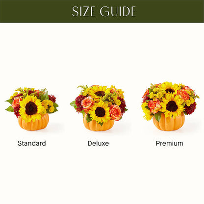 Golden Gourd Pumpkin Bouquet –  The Flower Basket, Hickory NC
