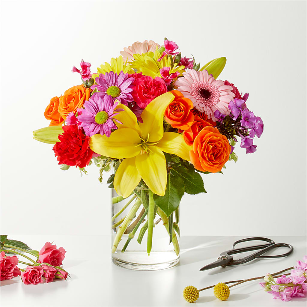 Cue the Confetti - A Florist Original –  The Flower Basket, Hickory NC