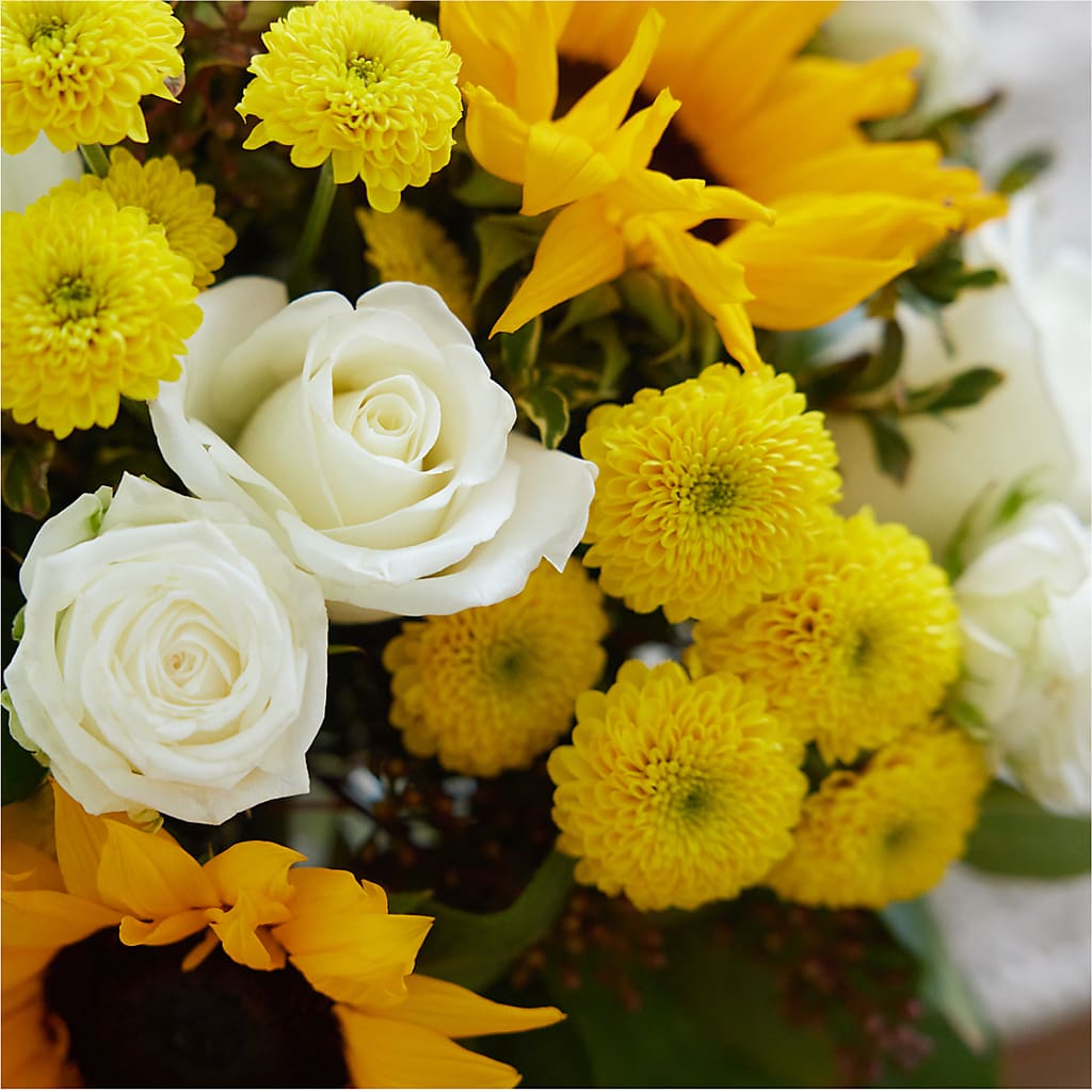 Luminous Morning Bouquet –  The Flower Basket, Hickory NC