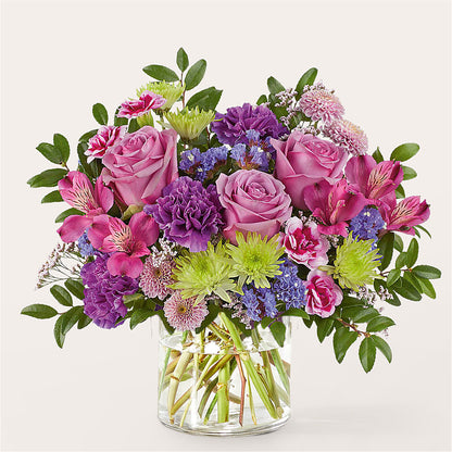Glass Half Full Bouquet –  The Flower Basket, Hickory NC