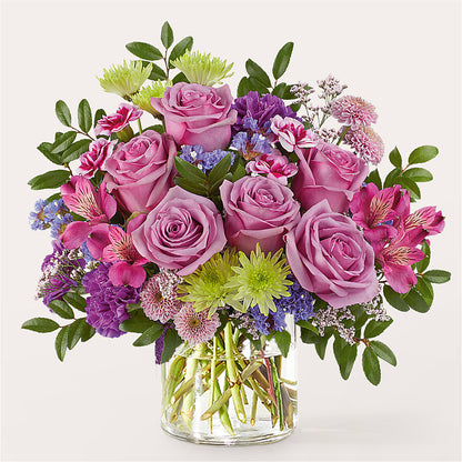 Glass Half Full Bouquet –  The Flower Basket, Hickory NC