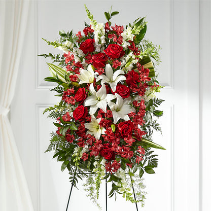 Everlasting Memory Standing Spray –  The Flower Basket, Hickory NC