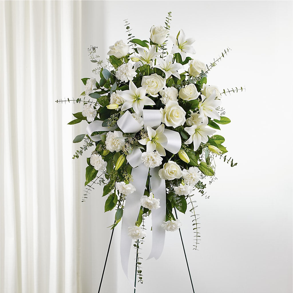 With Care Standing Spray –  The Flower Basket, Hickory NC