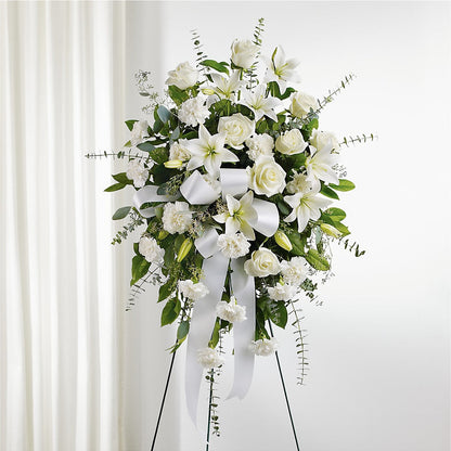 With Care Standing Spray –  The Flower Basket, Hickory NC