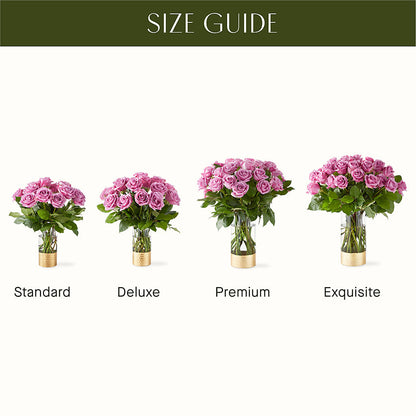 Secret Admirer Lavender Rose Bouquet –  The Flower Basket, Hickory NC
