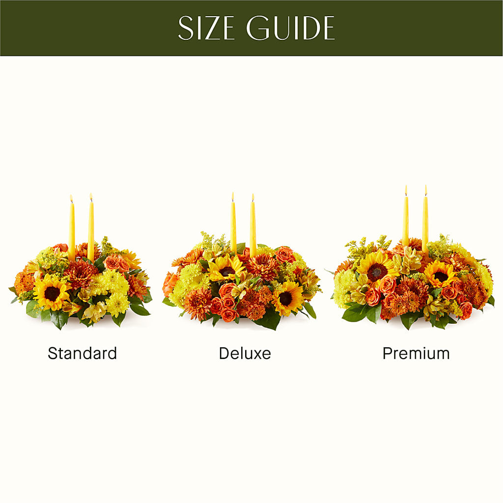 Autumn Harmony Centerpiece –  The Flower Basket, Hickory NC