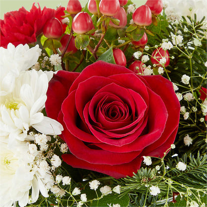 Chance of Flurries Bouquet –  The Flower Basket, Hickory NC