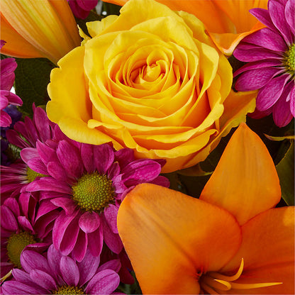 Colorful Visions Bouquet –  The Flower Basket, Hickory NC