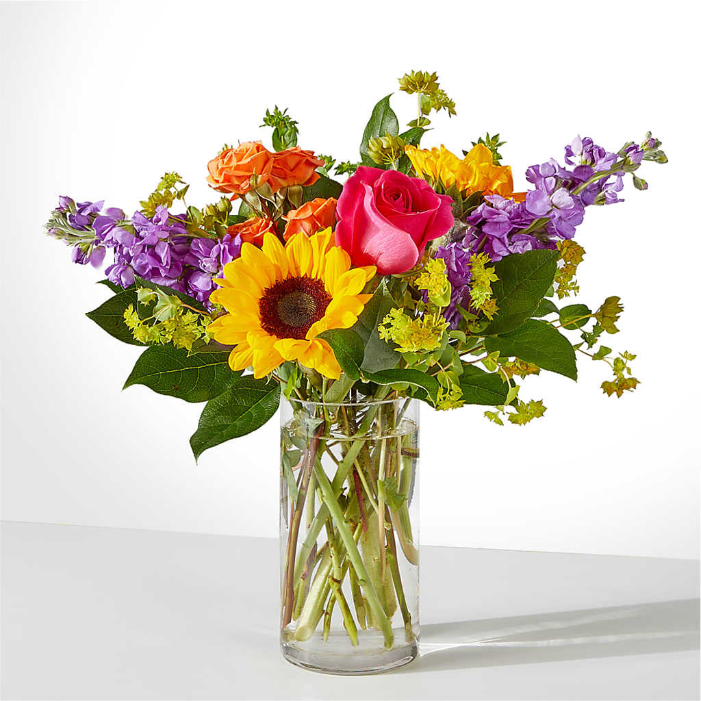 Vibrant Greetings Bouquet –  The Flower Basket, Hickory NC
