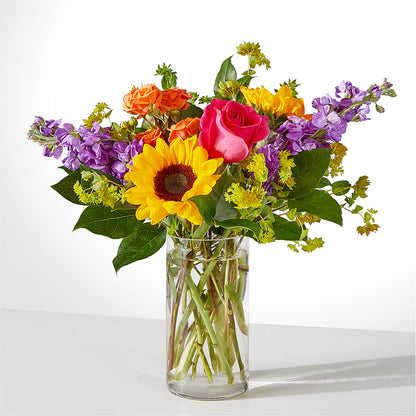 Vibrant Greetings Bouquet –  The Flower Basket, Hickory NC