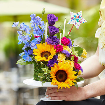 Star of the Day Floral Cake –  The Flower Basket, Hickory NC