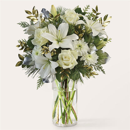 Wintry Mix Bouquet –  The Flower Basket, Hickory NC