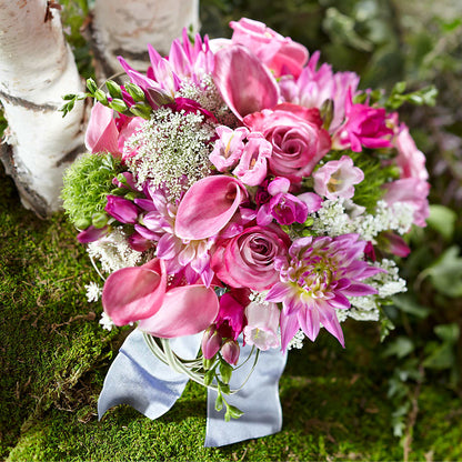 Pink Profusion Bouquet –  The Flower Basket, Hickory NC