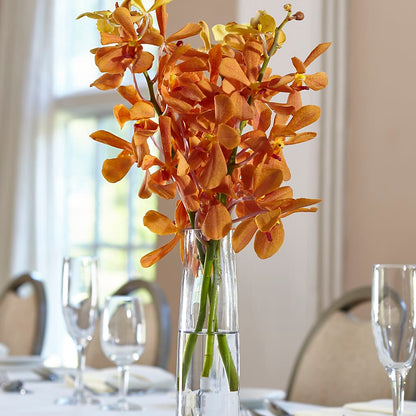 Orange Mokara Bud Vase –  The Flower Basket, Hickory NC